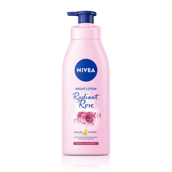 Nivea white lotion radiant rose with ARGAN in lotion 350ml