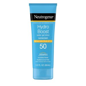 Neutrogena hydro boost water gel lotion sunscreen spf50