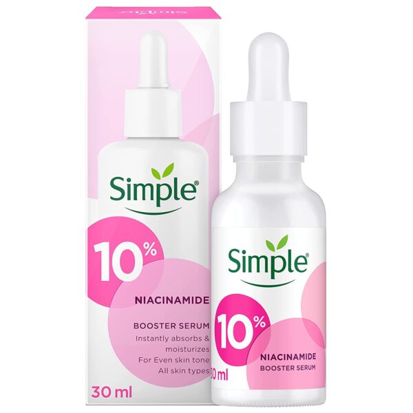 Simple 10% vitamin B3 niacinamide booster serum 30ml