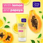 Clean&clear morning energy skin brightening daily facial scrub oil free 150ml - Image 2