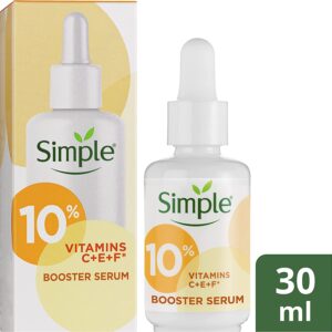 Simple 10% vitamin c + E+ F booster serum 30ml