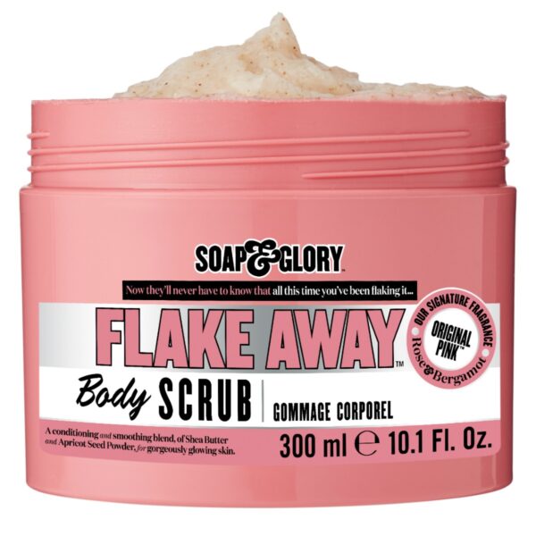 SOAP&GLORY flake away body scrub 300ml