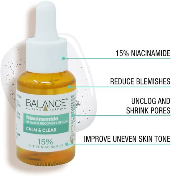 Balance active formula Niacinamide blemish recovery serum 30ml
