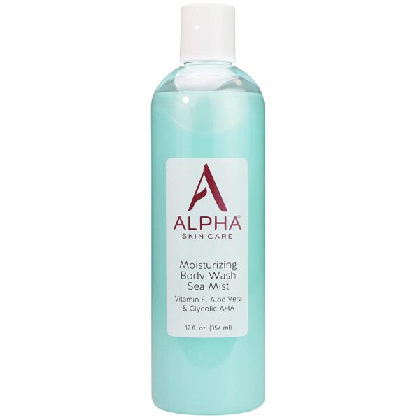 Alpha skincare moisturizing body wash sea mist 354ml