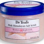 Dr teal’s pink Himalayan salt scrub, restore & replenish 454g