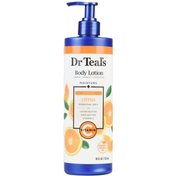Dr teals body lotion vitamin c citrus 532ml