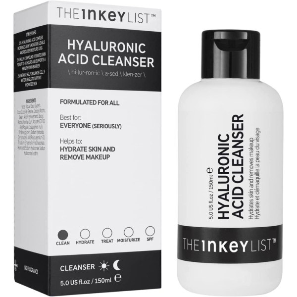 The inkey hyaluronic acid cleanser