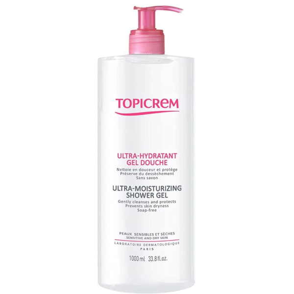 Topicrem ultra-moisturizing shower gel 1000ml
