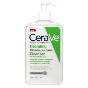 Cerave hydrating cream to foam cleanser 16oz