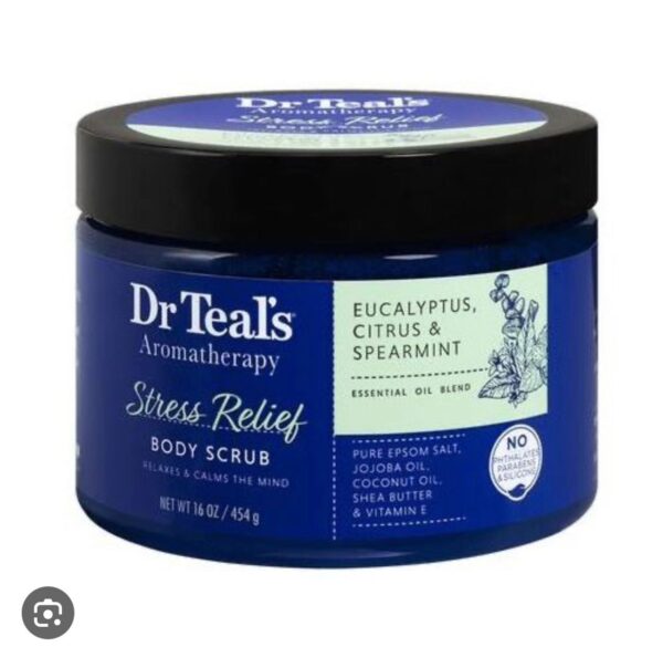 Dr teals aromatherapy stress relief body scrub 454g
