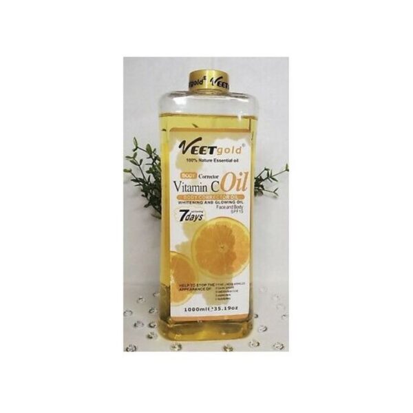 Veetgold 100% nature essential oil body corrector vitamin c oil 1000ml