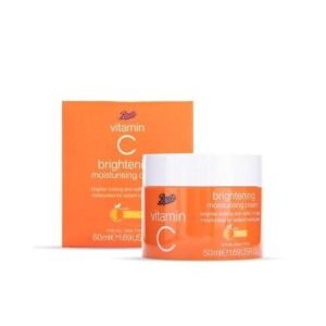 Boots vitamin c brightening moisturizing cream 50ml