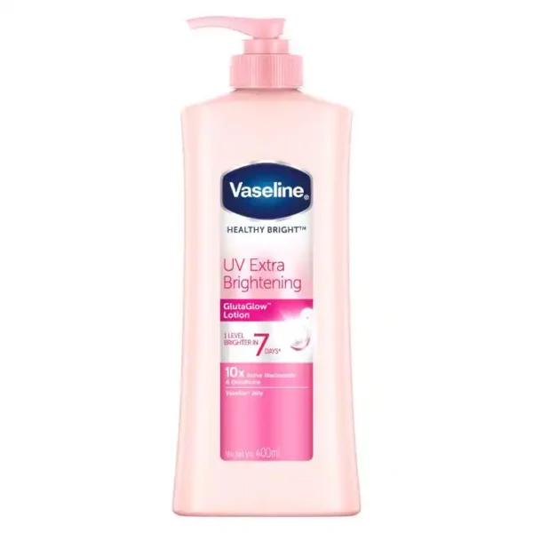 Vaseline healthy bright UV extra brightening Gluta glow lotion 500ml