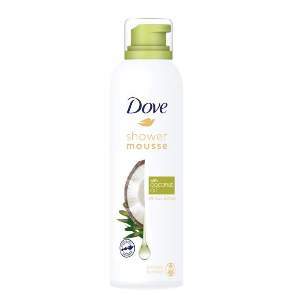 Dove shower mousse with coconut oil  24 hours softness 200ml