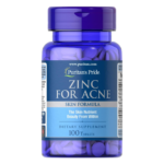 Puritans pride Zinc for acne 100 tablets