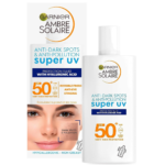 Garnier AMBRE SOLAIRE ANTI-DARK SPOTS & ANTI-POLLUTION SUPER UV SPF50 40ml