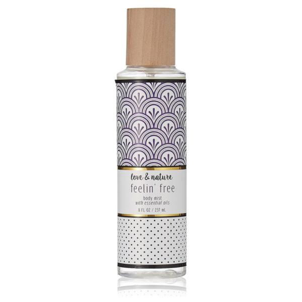 Love&nature feelin’ free body mist with essential oils 237ml