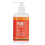 Koji White Kojic Acid Papaya Skin Brightening Body Lotion 8.45fl 1PIECE.