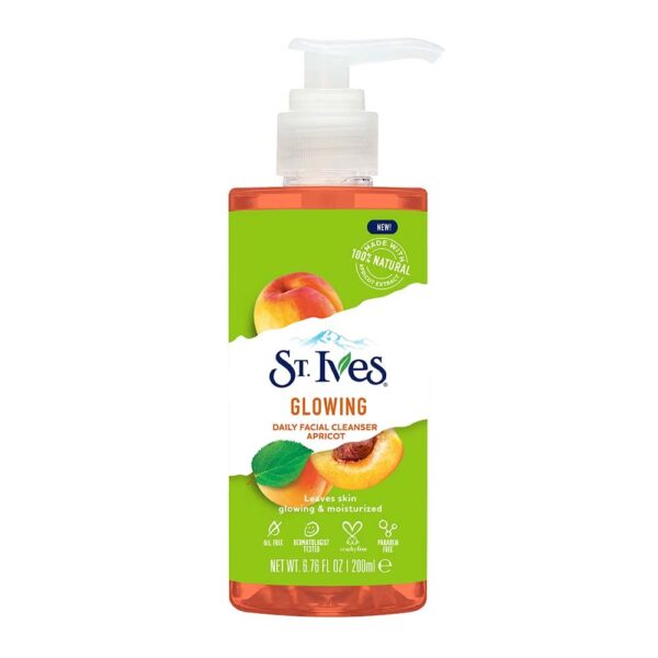 ST IVES GLOWING Daily Facial cleanser apricot 200ml