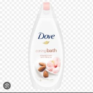 DOVE Caring Bath  Almond Cream With Hibiscus body wash