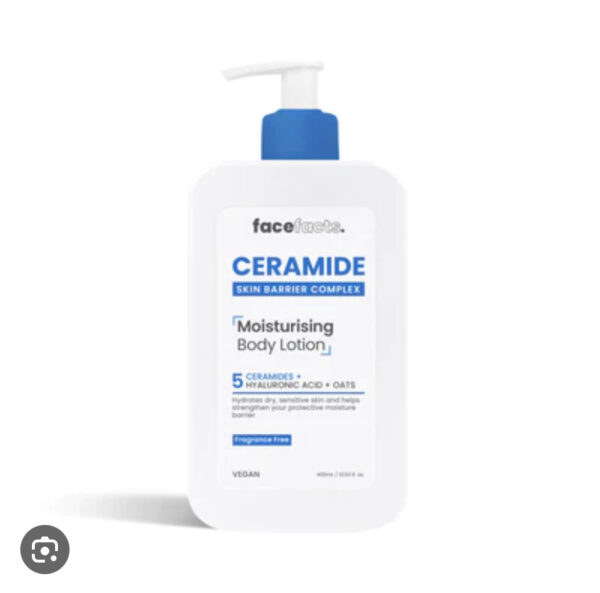 Face facts Ceramide Moisturizing Body Lotion
