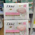 Dove Pink Beauty Bar Soap [90g x 4] for Soft Smooth Skin UK