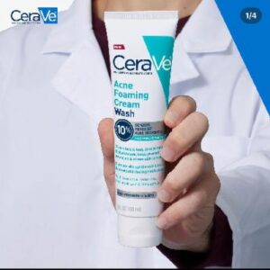 Cerave Acne Foaming Cream Wash 10% benzoyl peroxide Acne Treatment