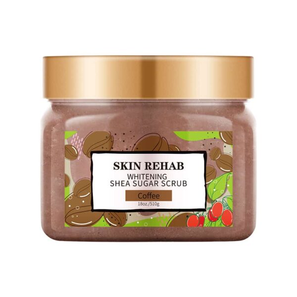 Skin Rehab Whitening  Shea Sugar Scrub COFFEE