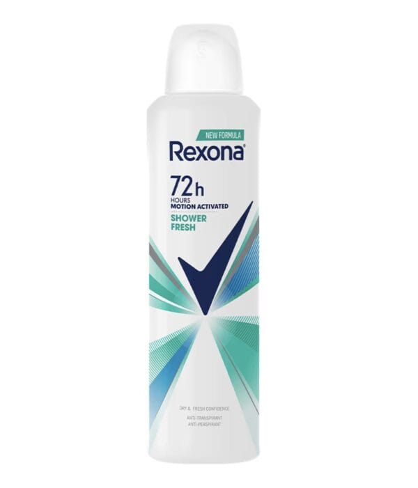 Rexona Shower Fresh 72h Motion Activated Deodorant Spray