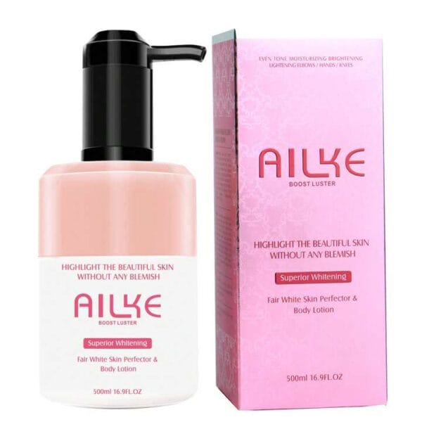 ALIKE BOOST LUSTER superior whitening fair white skin perfector body lotion