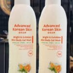 ADVANCED KOREAN SKIN BRIGHT AND EXFOLIATE MINT BODY GEL WASH- 1200ML