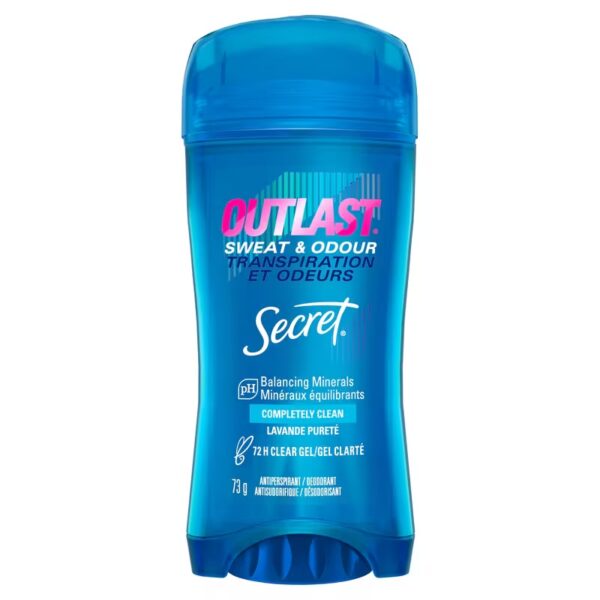 Secret Outlast Sweat & Odor Clear Gel Antiperspirant Deodorant