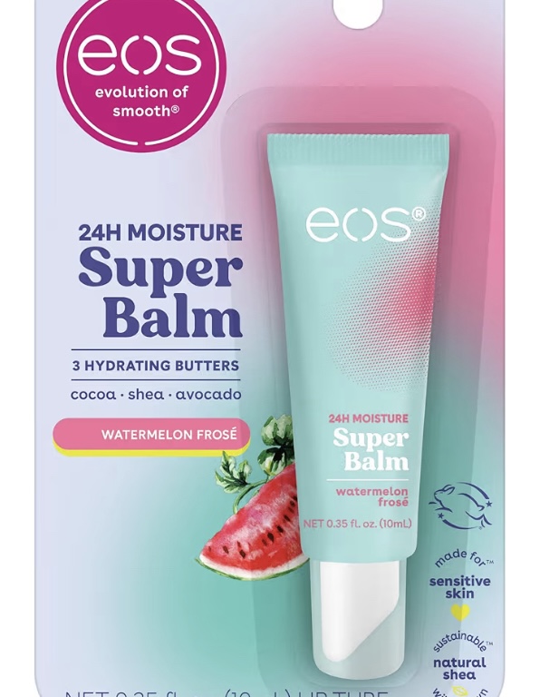 EOS 24h Moisture Super LIP Balm Watermelon Frose, 10